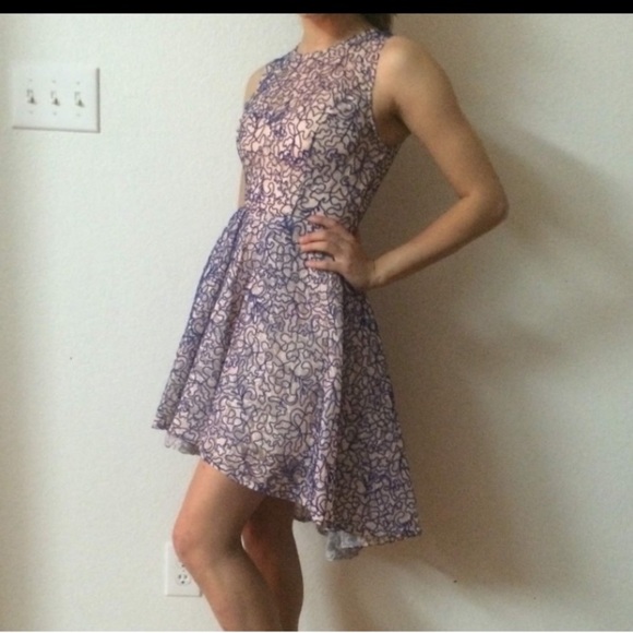 B Darlin Dresses & Skirts - B Darlin Pink and Blue High Low Dress